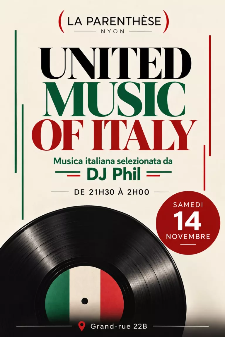 United Music of Italy – Musica italiana selezionate da DJ Phil